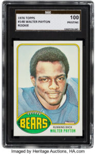 1976 Topps Walter Payton Rookie Card #148