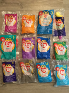 McDonalds Beanie Babies packages